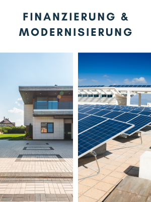 Finanzierung & Modernisierung